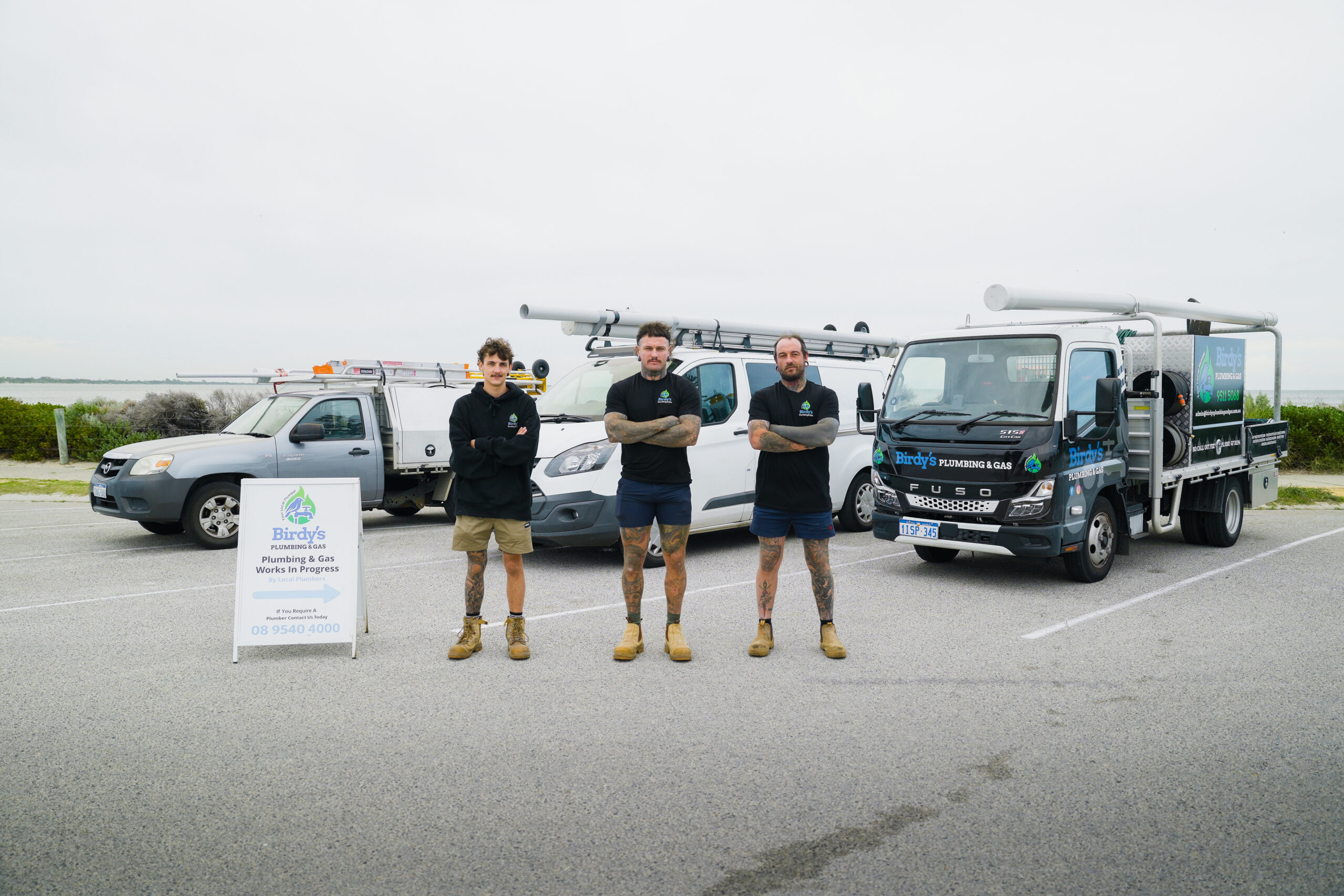 Birdy's Plumbing Gas - Team Photo